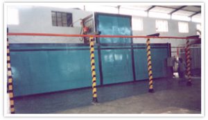 Powder Coating Plant with Gas Fired Oven for furniture