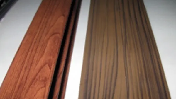 wood finish for aluminium profile