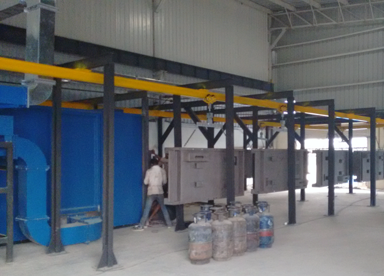 Powder Coating Plant For heavy jobs