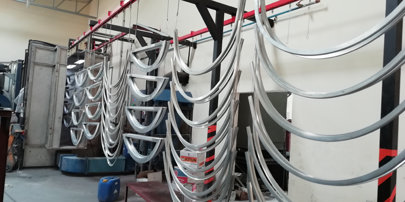 Powder Coating Plant Installed In UAE