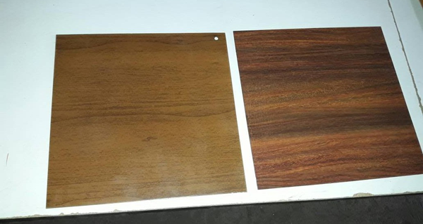 Wood Finish On Sheet